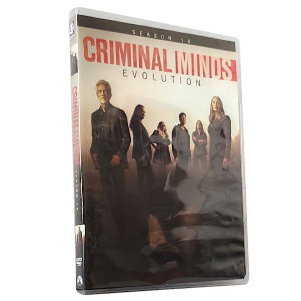 Criminal Minds: Evolution (Sesong 16) DVD - Komplett 3-disk sett, original engelsk lyd og undertekster