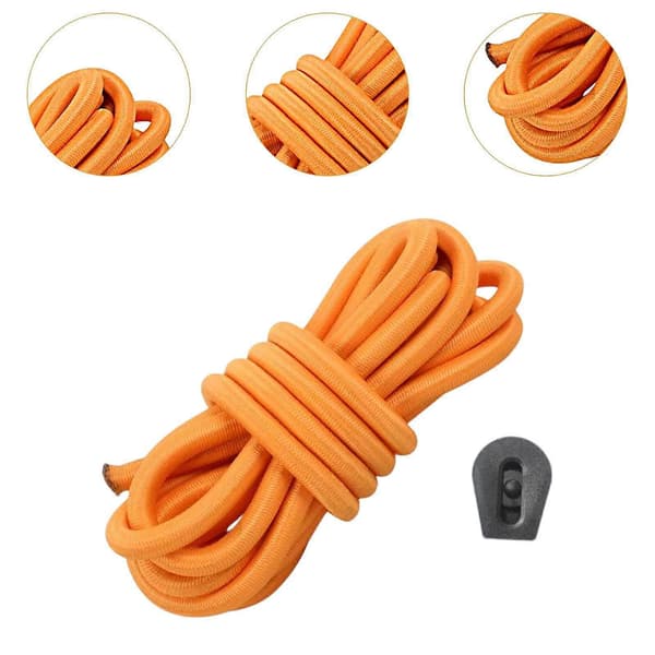 Elastisk Bungee Cord Kajak Stretch Snöre Rep Paddelbräda SUP Förvaring med Yellow