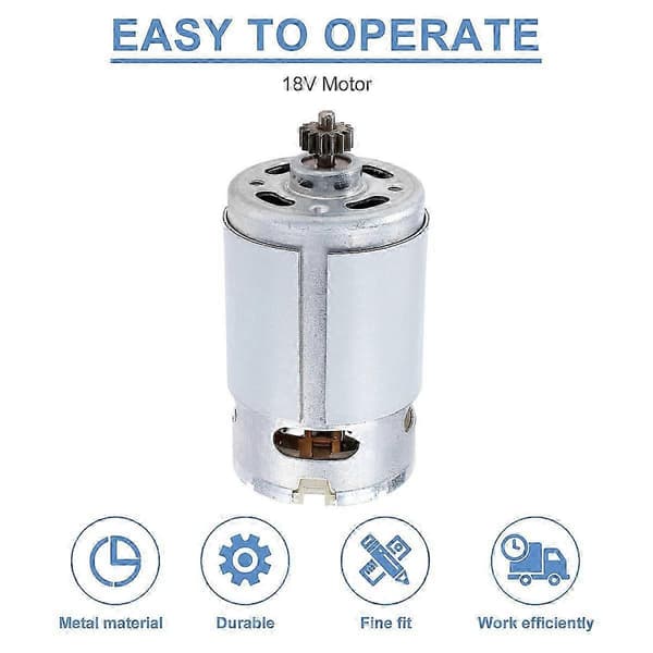 18V Motor til Metabo BS18 Quick 317004430 Elværktøjstilbehør Elektrisk Værktøjsdel