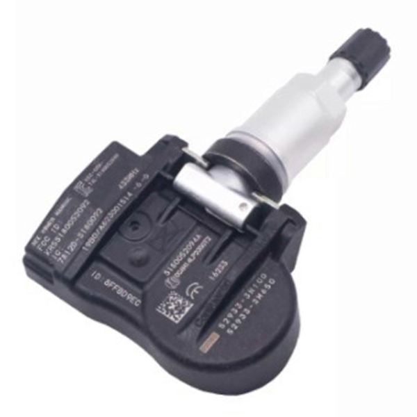 TPMS Däcktryckssensor 52933-2M650 52933-3N100 Lämplig för Modern I30 I55 Däcktryckssensor Black  Silver