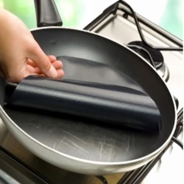 Non-stick bakplåt - SHIPENOPHY - 24 cm - 2-pack - Hög temperatur - Glasfibertyg