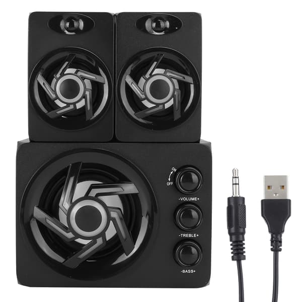 SADA D-209 Stasjonær PC Mobiltelefon Minihøyttaler 2.1 Hjemmesubwoofer