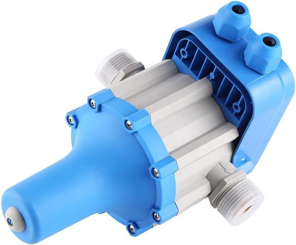 Pump Pressure Regulator, 220V Automatic Water Pump Pressure Switch for Household Pump for Garden Pool Yard Irrigation
