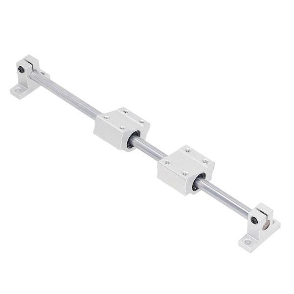 Linear Rail Guide Linear Motion Rail with 4 Slider Blocks for Machines 10?450 YEMAA