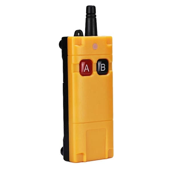 AC220V-380V Bredspänning 433MHz Trådlös Fjärrkontrollbrytare White & Yellow