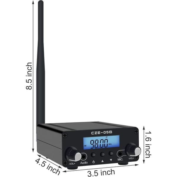 Bluetooth 5.3 FM-sender - Pakke med 10 - QC3.0 & PD18W hurtiglading - Håndfri samtale - Stemmeassistent