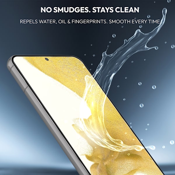 2-Pack Samsung S22 Screen Protector - Tempered Glass | [Automatic Installation] - Bubble-Free Samsung S22