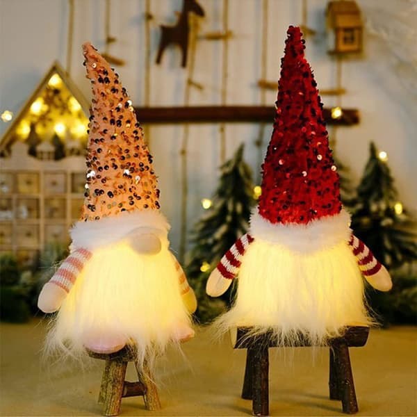 Juldekoration - FUIENKO - Rudolf-docka - Lysande - 30 cm - Unisex