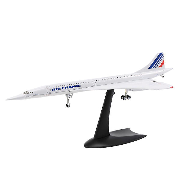 1/200 Concorde Supersonic Passagerflymodel til Statisk Display Samling