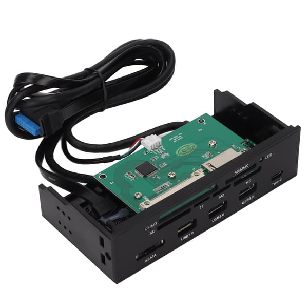 Powered USB Hub 5.25 Inch Good Performance Fully Featured 5 Gbps Bandwidth 11 Slots Computer Accessories 0.1
