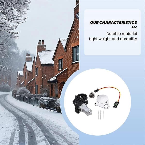 Roterande utkastarmotor för snöslunga 42 ABS+Metal