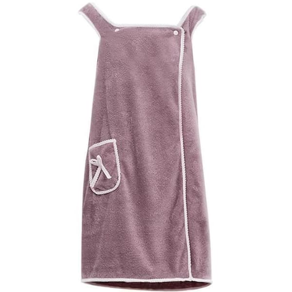 Badhandduksklänning - Noname - Korallfleece - 80x135CM - Lila - Chic elegans