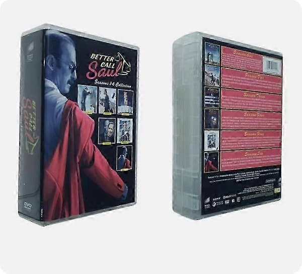 Better Call Saul Komplet Serie 1-6 DVD Sæt 19-Discs 2023 Engelsk Version