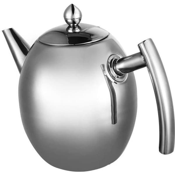 Kedel/tekande - 1L - Rustfrit stål - Velegnet til alle kogeplader - Moderne design