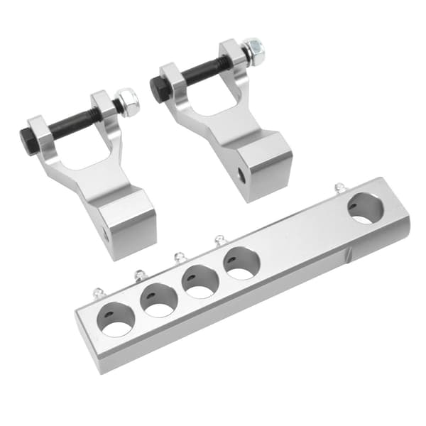 ATV Front Rear Lowering Kit Adjustable Replacement for Banshee 350 YFZ350 Warrior 350 YFM350X Silver