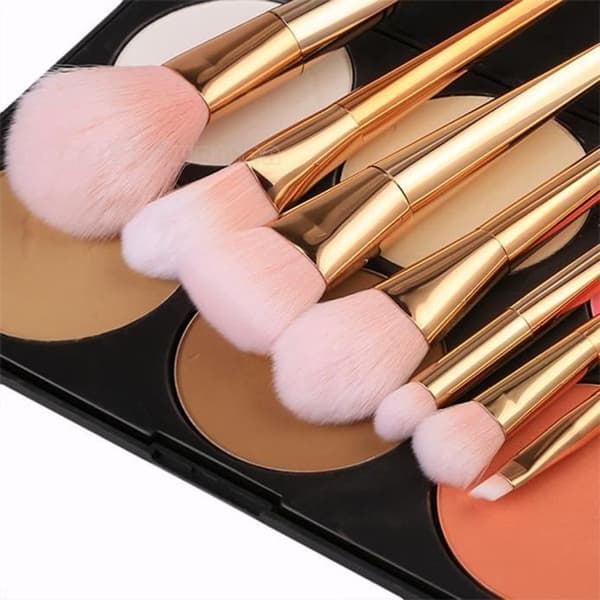 7-delt professionelt børstesæt makeupbørster af høj kvalitet blushbørster makeupbørster