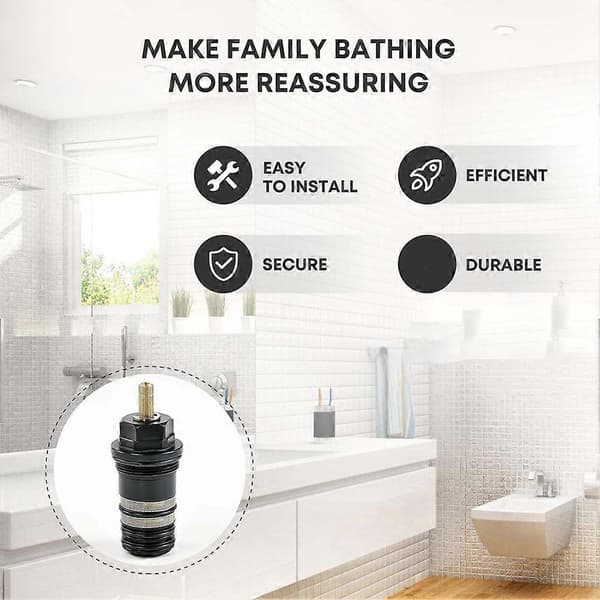 94282000 3/4-tommer termostatisk patronventil, til Hansgrohe