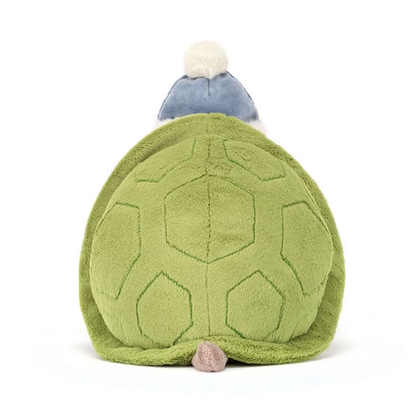 Jellycat 28cm Timmy Turtle Nøkkerose skilpadde kosedyr