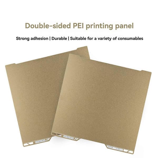 För Bambu Lab H2D Bädd Dubbelsidig Slät Byggplatta 355x325mm