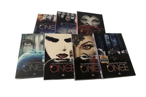 Once Upon a Time: Den Komplette Serie Sæson 1-7 DVD-samling, 35-disc sæt, Fantasy Drama Engelsk Version