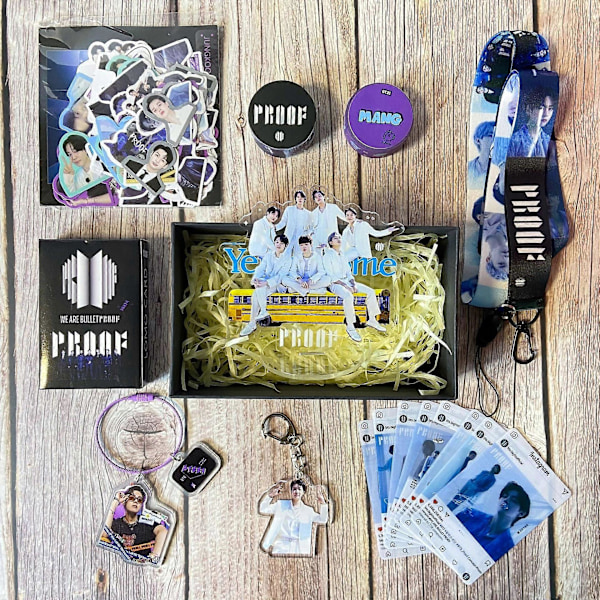 Bts Album Proof Periferisk Presentuppsättning