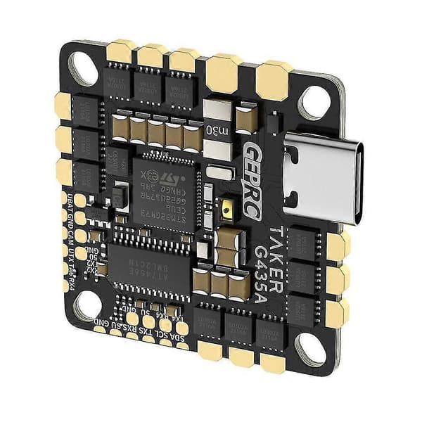 25.5x25.5mm GEPRC TAKER G4 35A AIO Flyvecontroller 4i1 ESC 2-4S til Cinelog25 V2 FPV RC Racing Drone
