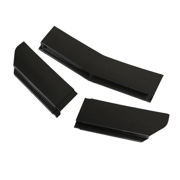 Universal 110 til 140 cm Frontkofanger Læbe Spoiler Splitter Bil Karosseri Modifikationssæt