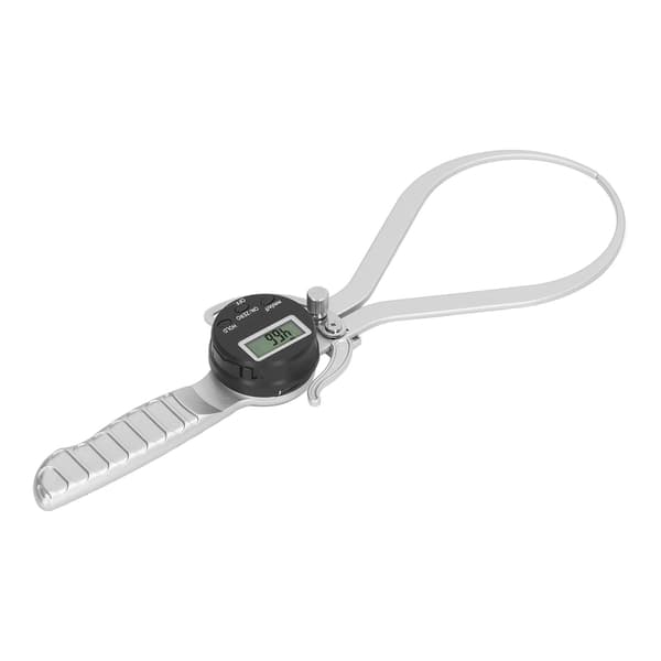 Digital Thickness Gauge 0 to 200 mm Measuring Range Unit Conversion Thickness Gauge with Handle Locking Screw for Sheet Metal