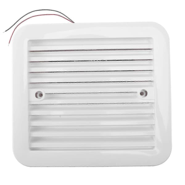 12V effektiv eksosvifte for RV-tak white