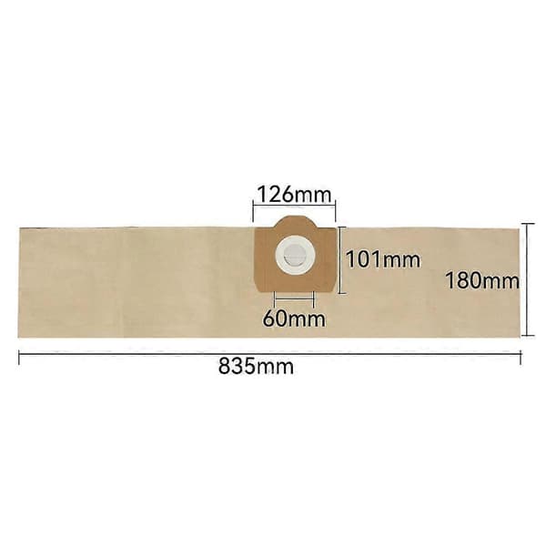 Vacuum Cleaner Bag Replacement For Zr814 Ru100/101/630 Ru1113 Vacuum Cleaner Accessories