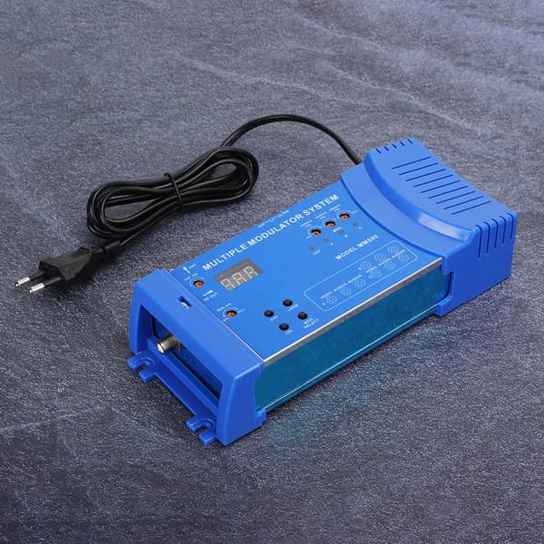 MMS80 Home Modulator Aluminium Alloy Multiple Modulation System UHF EU Plug 100-240V