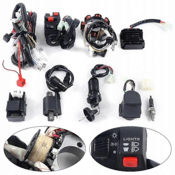 ATV Quad 150-250 300cc Komplett ledningsnettsett for elektrisk system