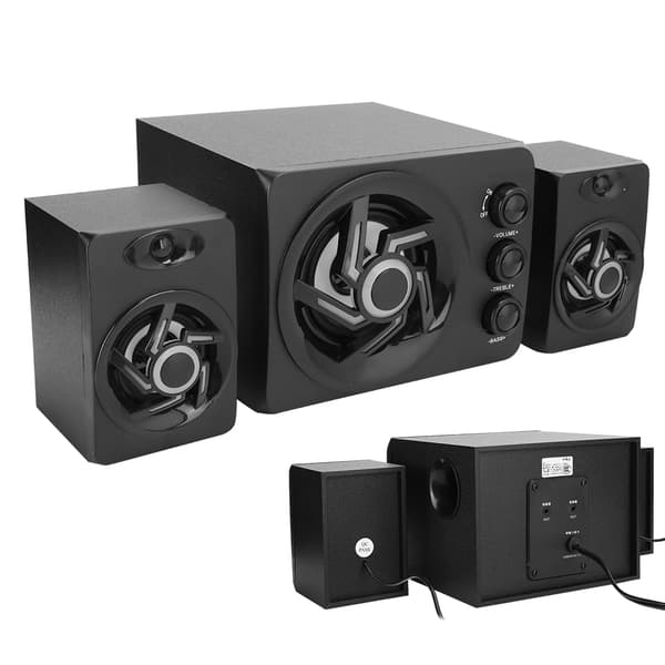SADA D-209 Stasjonær PC Mobiltelefon Minihøyttaler 2.1 Hjemmesubwoofer