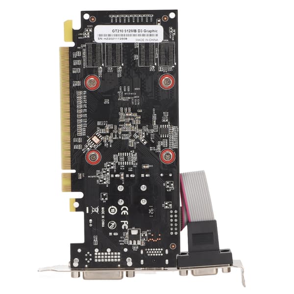 589MHz 512MB GDDR3 VGA Output GPU Graphics Card with Heat Dissipation