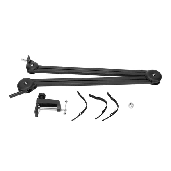 Professional Microphone Arm Stand Heavy Duty Long Reach Adjustable Angle