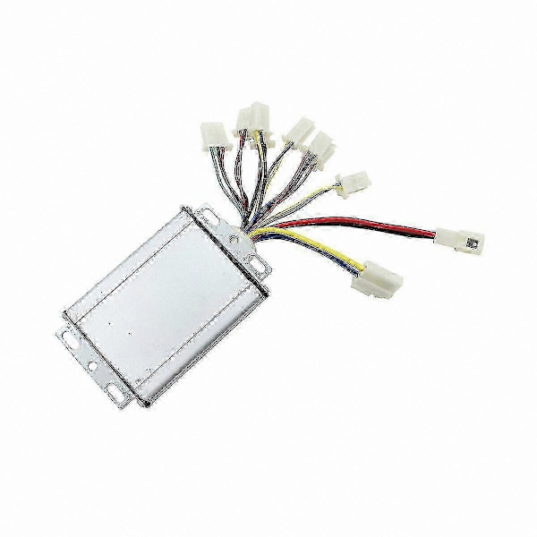 1000W Elektrisk Scooter Motor Kontroller for E-Sykkel 36V Børstet Hastighetskontrollsystem Silver