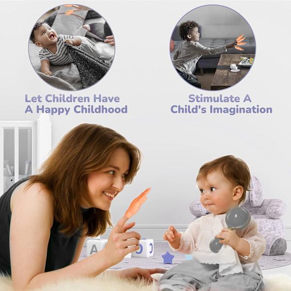 5 Left & 5 Right Finger Hands Small Hands for Fun, Mini Hand Puppet