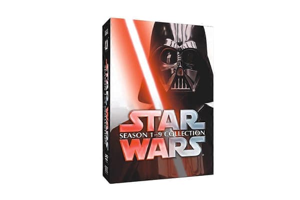 Star Wars: Den Komplette Saga (Episoder I-IX) 15-Disc DVD-sæt | Digitalt Restaurerede Klassiske Film Engelsk Version