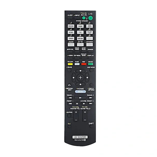 Remote Control Replacement for Str-dh520/dn610/dh710/ks380/ks470 Av-remote Control