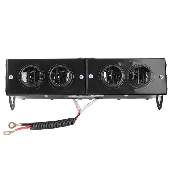 12V 800W 4-Hole Car Heater Defroster Defogger Automatic Heating Fan