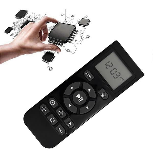 Erstatningsfjernkontroll BG600 for BG600 robotstøvsugerfjernkontroll Black