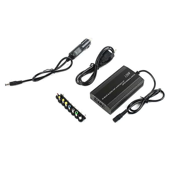 120W Oplader Ladekabel til Laptop Notebook DC 12~24V Bil Strømforsyningsadapter