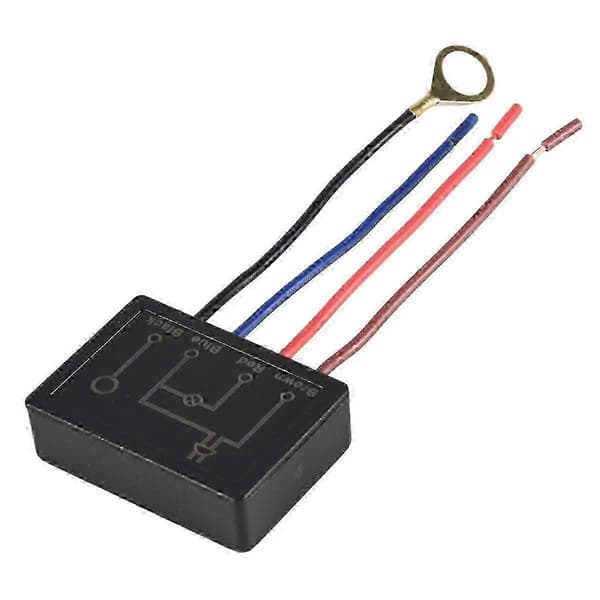 Touch Lamp Switch 2-pakke, Touch Lamp Control Module til dæmpbar LED, pærer, Lamp Switch udskiftningssæt med ledningshætter Edition a 2025