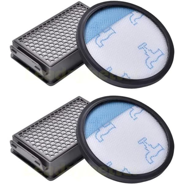 2 filterkit för Rowenta dammsugare RO3731EA RO3753EA RO3786EA RO3718EA RO3724EA RO3798EA Moulinex Tefal Compact
