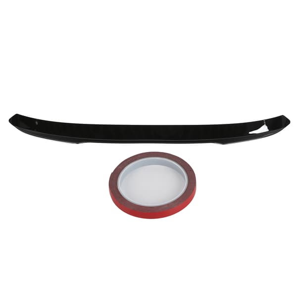 Bagspoiler til Maxton Style Tagvingeforlænger UV-resistent til MK8 Standard 2021+ (Blank Sort)