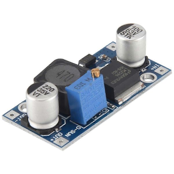 48V justerbart step-down regulatormodul, DC-DC, LM2596HV input, 4,5-60v strømmodul Edition 0709