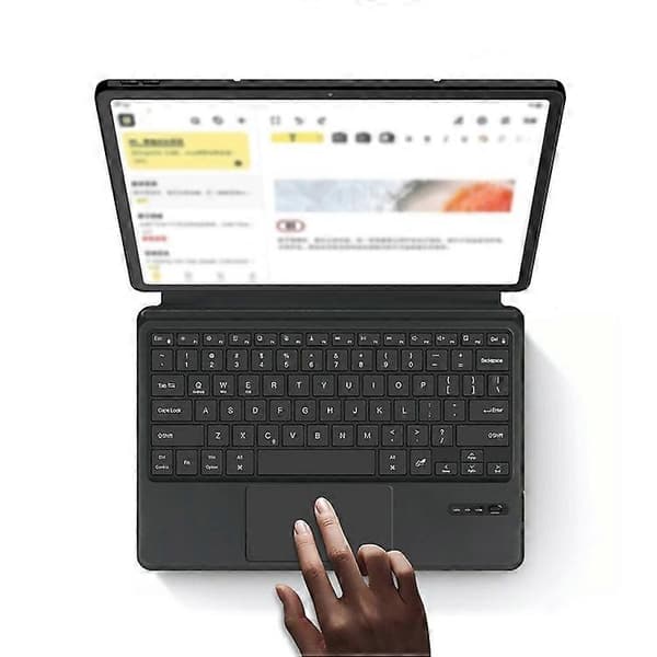 Compatible Leather Case + Touchpad Bluetooth-compatible Keyboard with Backlight for Lenovo Idea Tab Pro / Xiaoxin Pad Pro 12.7 (2025)