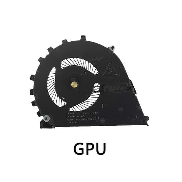 CPU + GPU Køleventilator til ZBook Studio 15 tommer G3 G4 CPU & GPU Køleventilator 840960-001 / 922945-001 -C02C