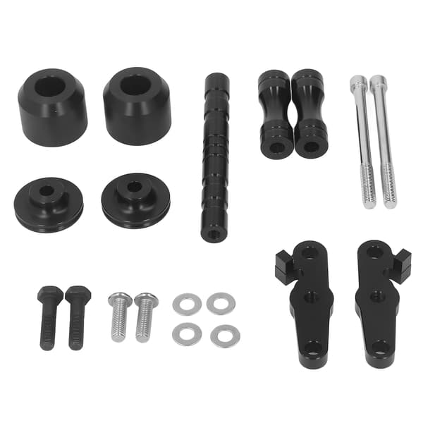 Motorcycle Frame Sliders Durable Black Elegant Design High Torque Fit XSR155 2018 2021