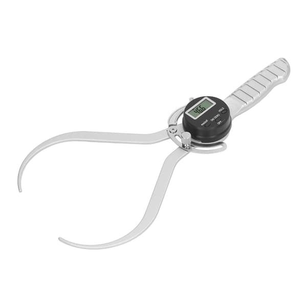 Digital Thickness Gauge 0 to 200 mm Measuring Range Unit Conversion Thickness Gauge with Handle Locking Screw for Sheet Metal